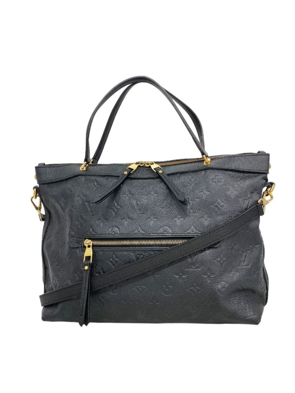 Louis Vuitton Tote Bag Monogram Empreinte Bastille MM Noir 2-Way